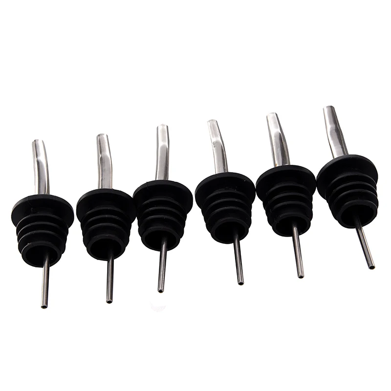 

Chrome Bottle Pourers Set of 6