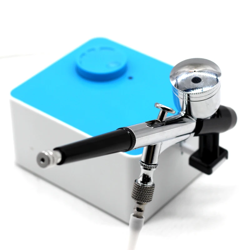 Аэрограф Двойного действия, воздушный компрессор, комплект, воздушный насос, распылитель, Воздушная кисть, пистолет, набор для художественной живописи, тату, ремесло, торт, распылитель, ручка, набор инструментов