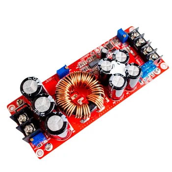 

DC-DC 20A Adjustable Power Supply Module CC CV 1200W Step-Up Boost Constant Current Module Converter 8-60V Step Up Charger Board
