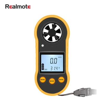 

Anemometer speed Handheld Digital Wind Speed Meter Portable Sensor Wind Speed RZ818 0-30M/S Wind Meter