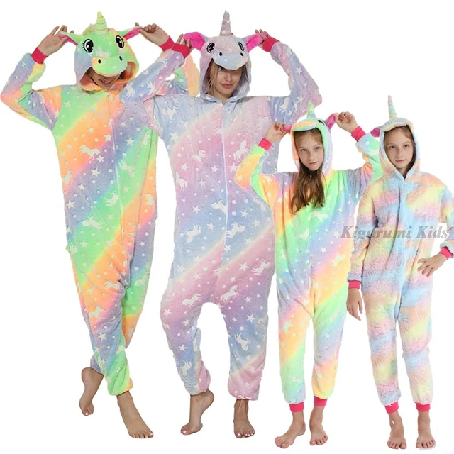 Pajamas Adult Unicorn | Clothing Kigurumi Unicorn | Children Kigurumi Sleepers - Aliexpress