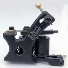 Профессиональная катушка татуировки 10 обертывания 3 цвета ручной работы татуировки машина пистолет для Liner Shader YM-8124