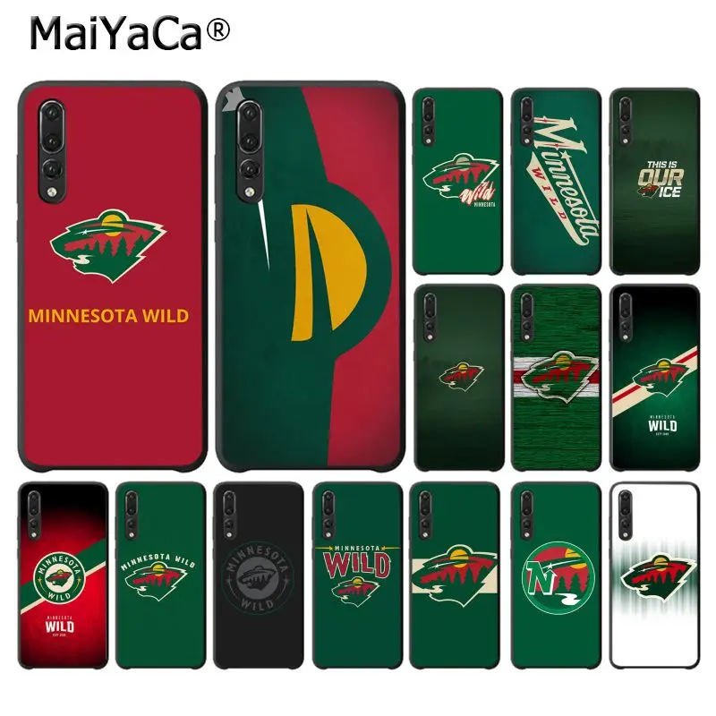 

MaiYaCa Minnesota wild Silicone TPU Soft black Phone Case for Huawei P10 plus 20 pro P20 lite mate9 10 lite honor 10 view10 case