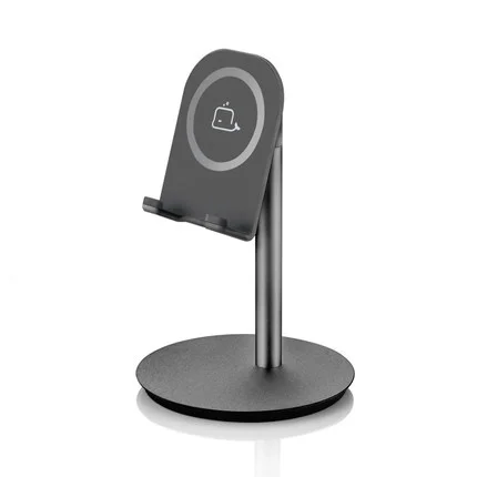 10" Kitchen Tablet Bracket Display Holder Adjustable Angle Metal Aluminum Desktop Heighten Phone Stand for IPad Air Mini IPhoneX - Цвет: Черный