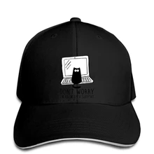 Мужская бейсбольная кепка с поддержкой технологии, кепка для кошек, программирование, инженерное программное обеспечение, EngineerTops, забавная бейсбольная кепка, Кепка