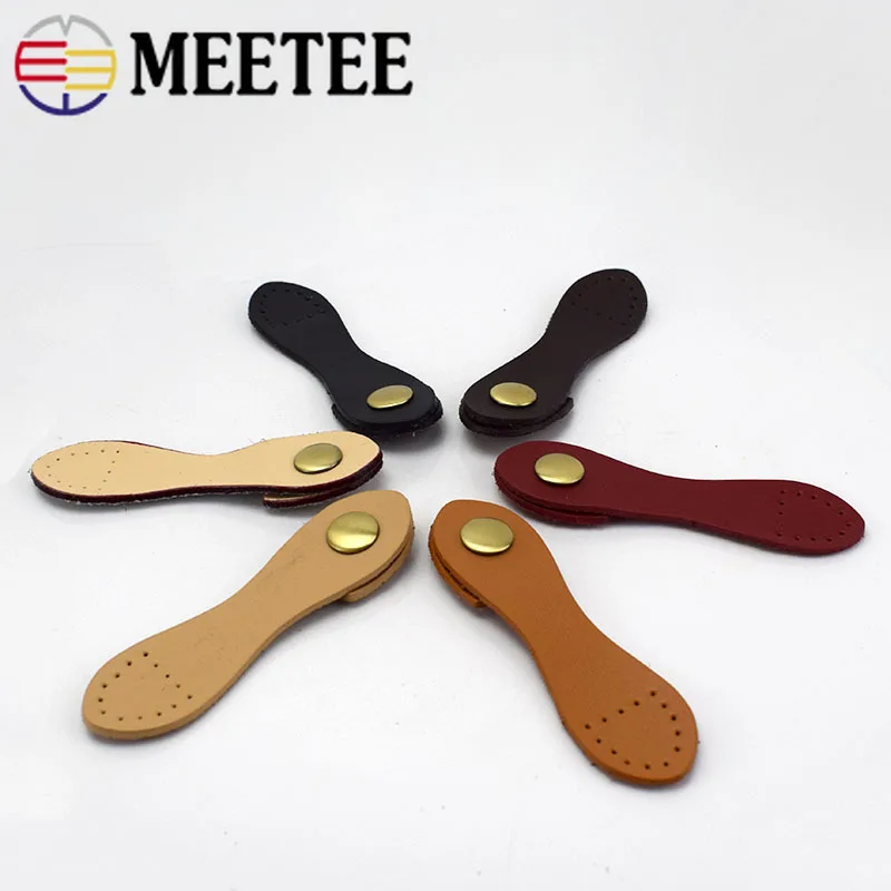 Meetee 5/10 шт. 9*2 5 см Пряжка из натуральной кожи кожа искусственная Лоскутная сумка