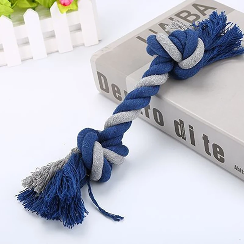 Собачьи моляры чистящие зубные узлы товары для домашних животных хлопковые