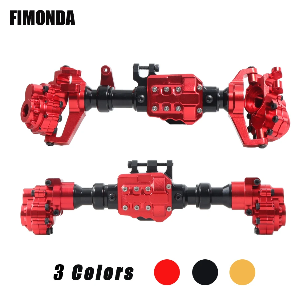 

FIMONDA TRX4 Aluminum Portal Axle Housing for 1/10 RC Crawler Traxxas TRX-4 Defender Bronco G500 Chevrolet Metal Upgrade Parts