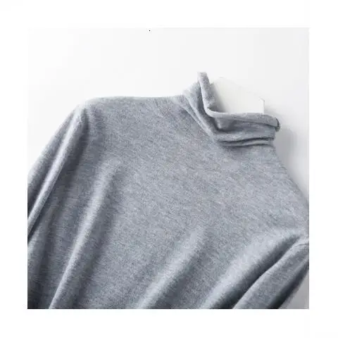 sweater women Женские свитера зимние топы с длинными рукавами свитер с высоким воротником тонкий пуловер Джемпер вязаный женский свитер-пуловер шикарная одежда XXL - Цвет: sweater women