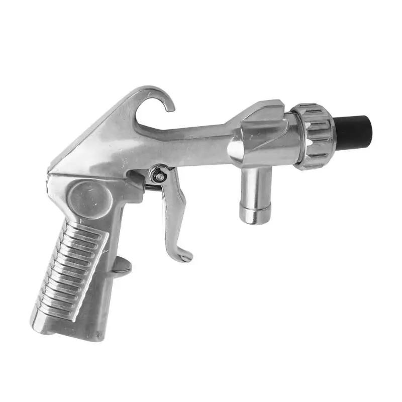 Siphon Feed Pneumatic Spray Gun Air Supply Multi-function Aluminum and Ceramics Sandblaster Sandblasting Blast Gun