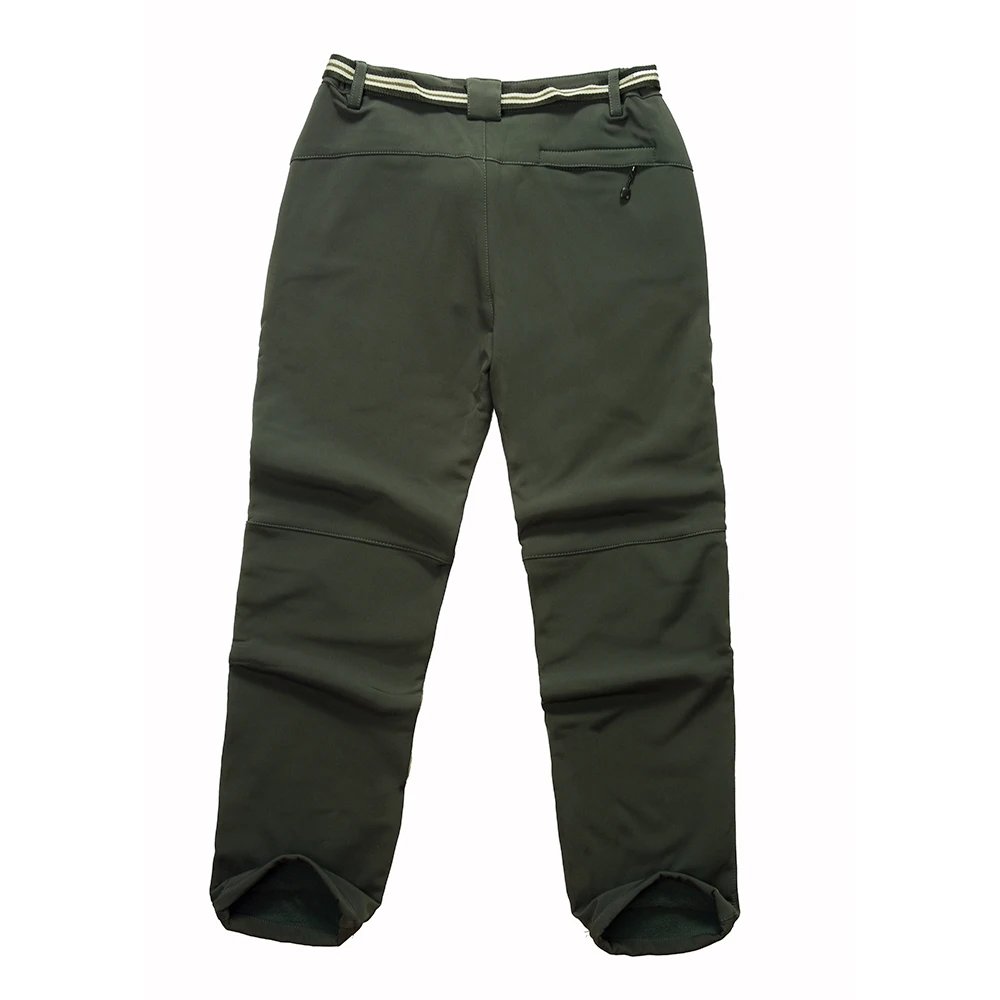 Laamei Fashion Men's Autumn Winter Fleece Thermal Waterproof Outdoor Pants Clearance Sale Men Bodybuilding Windproof Trousers