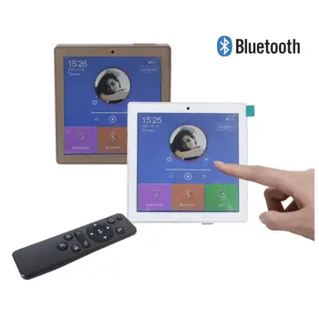 Bluetooth in Wall Stereo Amplifier with Bluetooth Wireless Music in-Wall Audio Control Receiver with FM radio,USB,SD Card,AUX In doitop built in bluetooth wall mount cd player prenatal audio english repetition learning machine support cd aux usb fm play hot