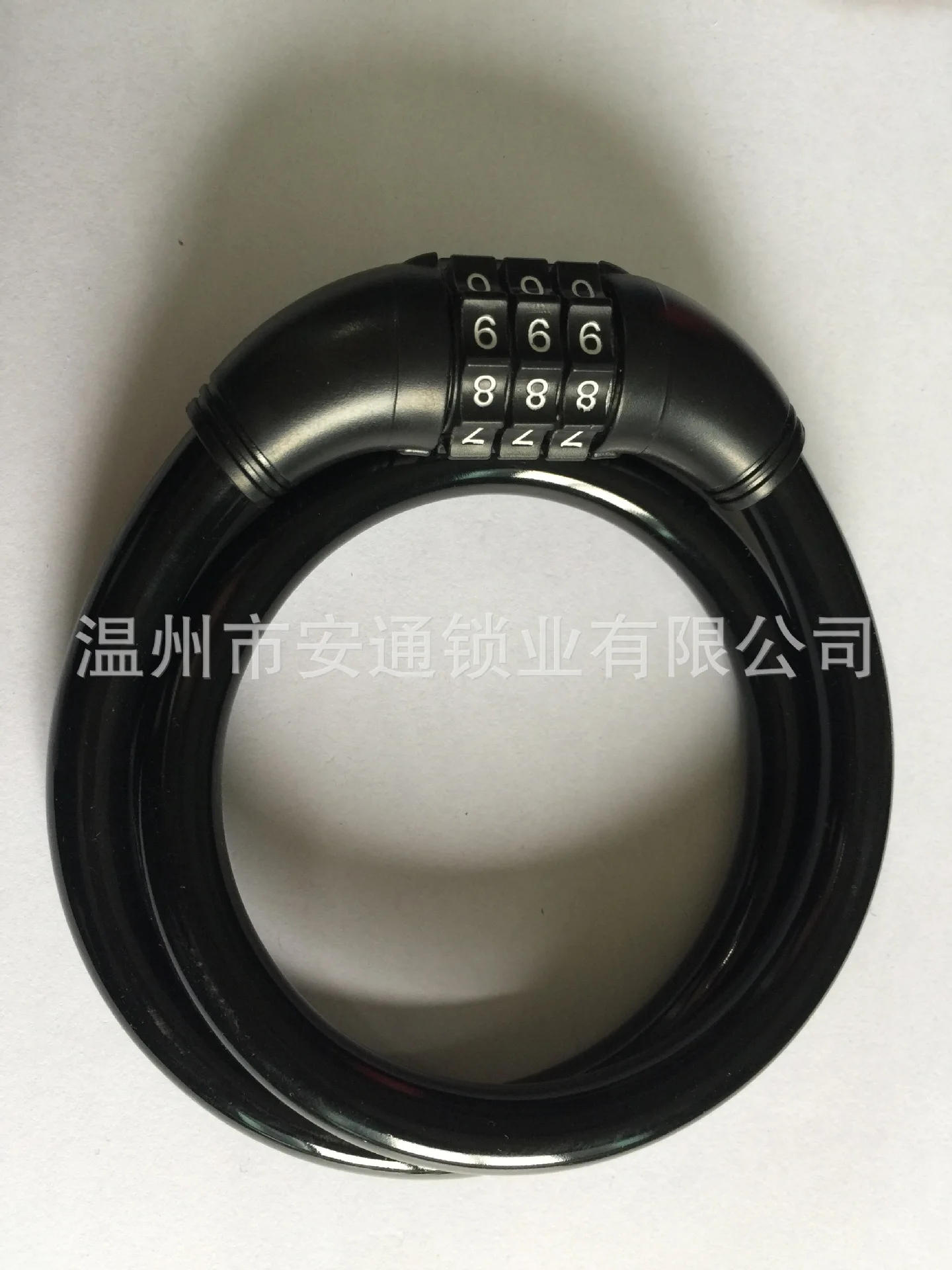 Manufacturers Direct Selling New Style Three Password Anti-Theft Shear Bicycle Lock Price Preferential Price