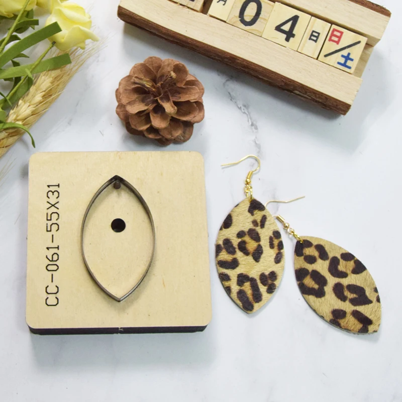 

Japan Steel Die Cut Ellipse Earring Diy Pendant Cutting Mold Wood Dies Cutter Blade Rule Punch Tool For Leather Tool Fabric Cut