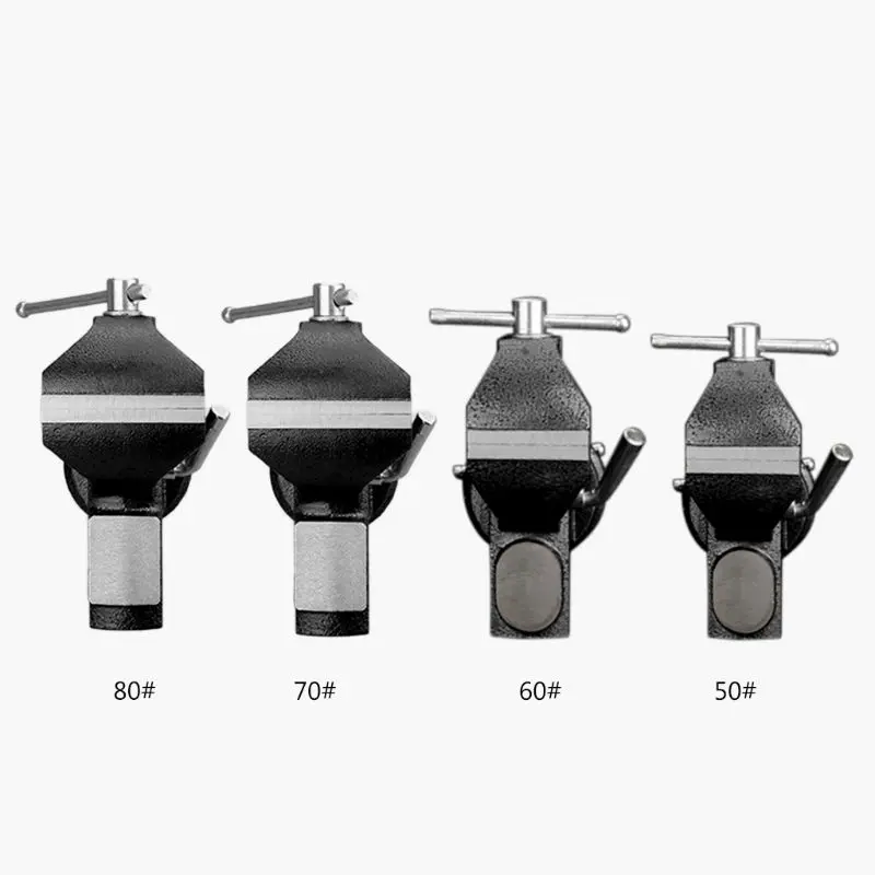 

Table Light Mechanical Clamp-on Bench Table Vise 360 Degree Cast Iron Repair