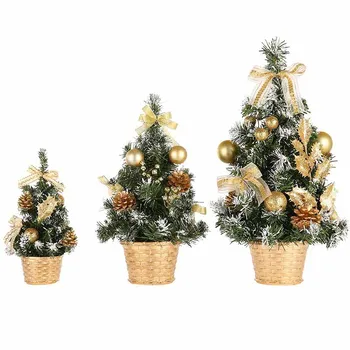 

20/30/40CM Christmas Tree Home Decoration Mini Artificial Trees Christmas Decorations For Home Xmas Gift
