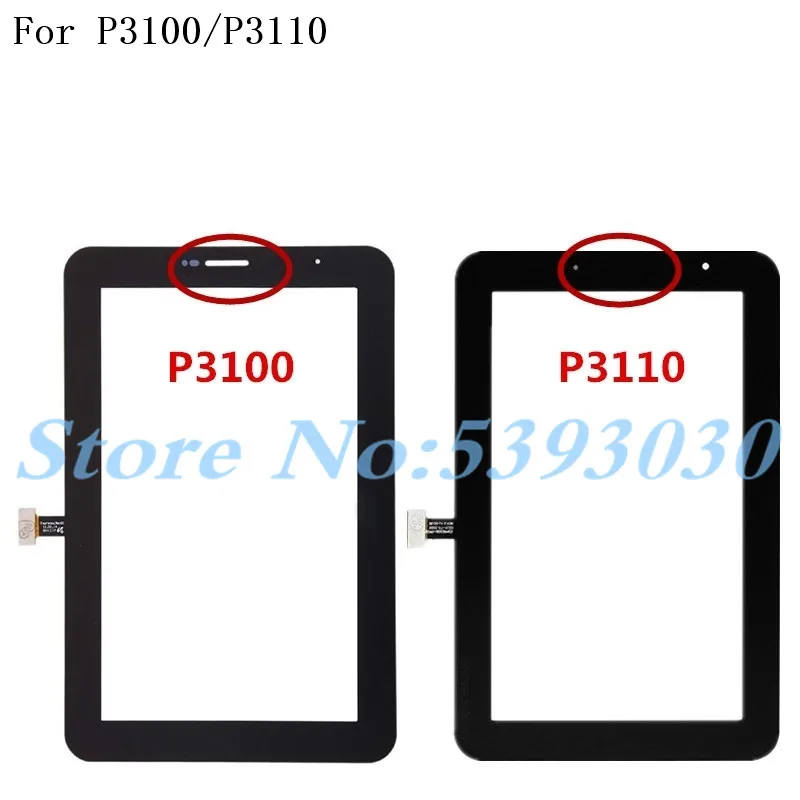 Для Samsung Galaxy Tab 2 7 0 P3100 P3110 сенсорный экран Tab2 GT-P3100 GT-P3110 ЖК-дисплей планшет стекло