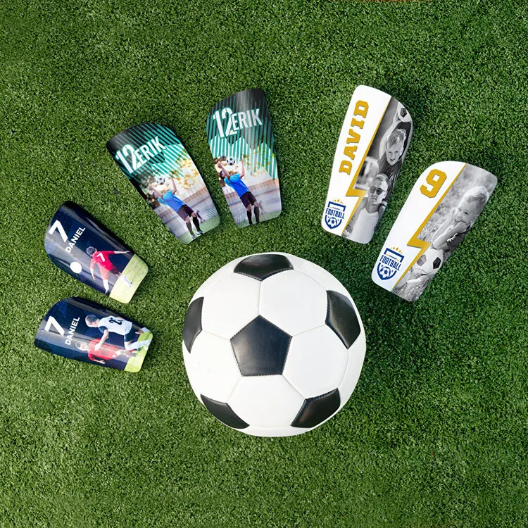 VIP Sublimation Printing Shin Guards Pads Personalized Adult kids Soccer Foot Protection Football Shinguard