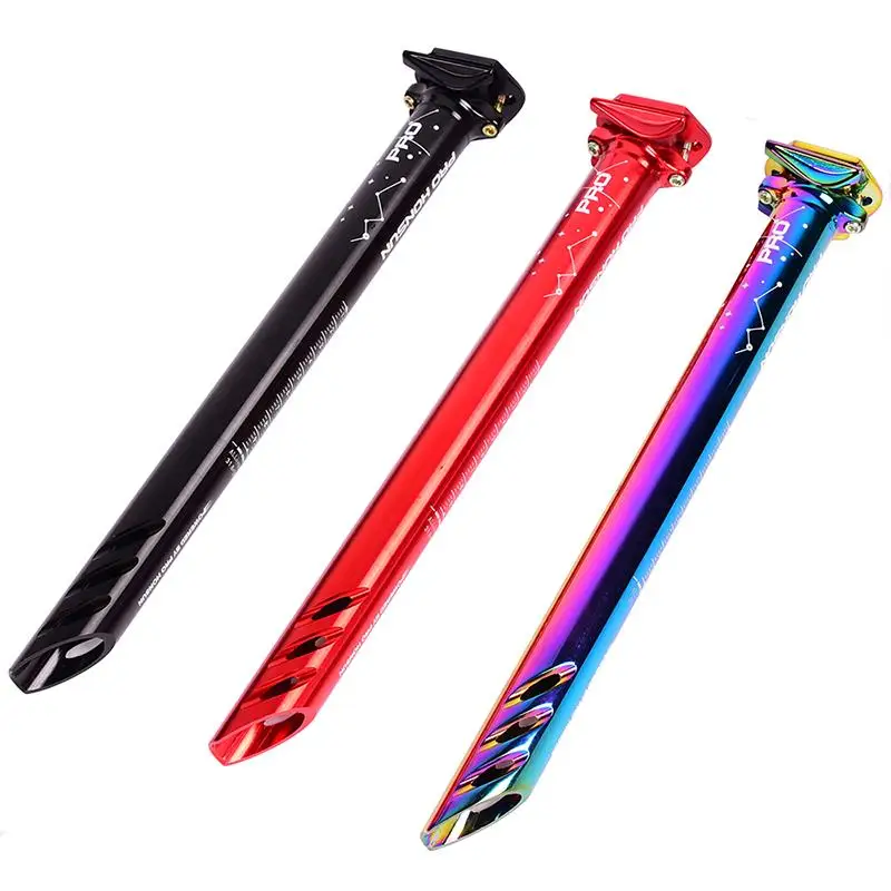 Полный CNC велосипед Подседельный штырь красочные DH XC MTB дорожный 27 2/30 8/31 6 мм * 380