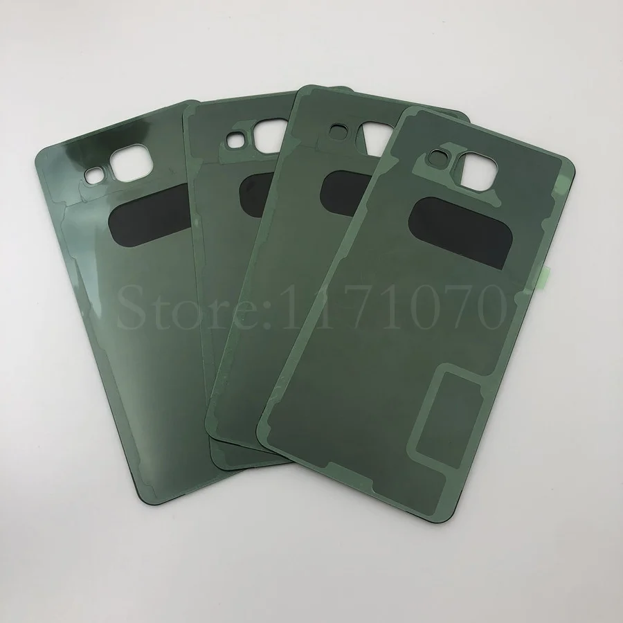 Задняя крышка для Samsung Galaxy A5 A510 A510F SM-A510FD/S A3 A310 A7 A710 стеклянный корпус батарейный чехол с клеем