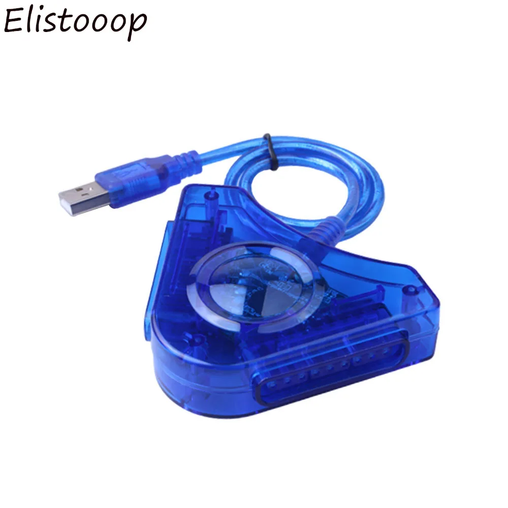 Joystick USB Dual Player Converter Adapter Cable For PS2 Gamepad Dual