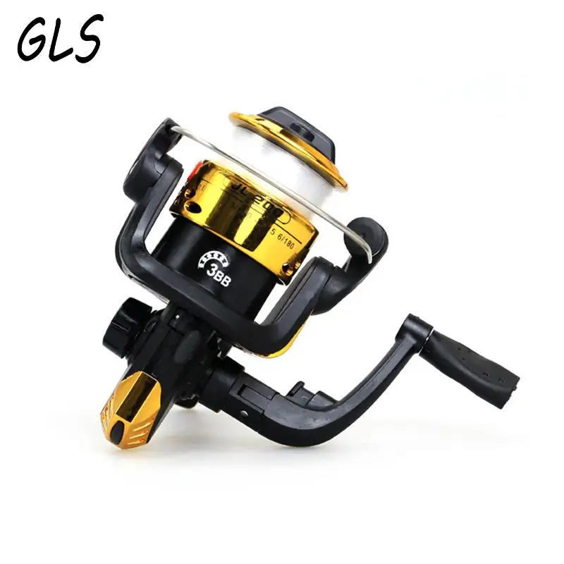 Fishing wheel rotating fishing reel 200 small wheel left and right swivel arm Gift line ocean