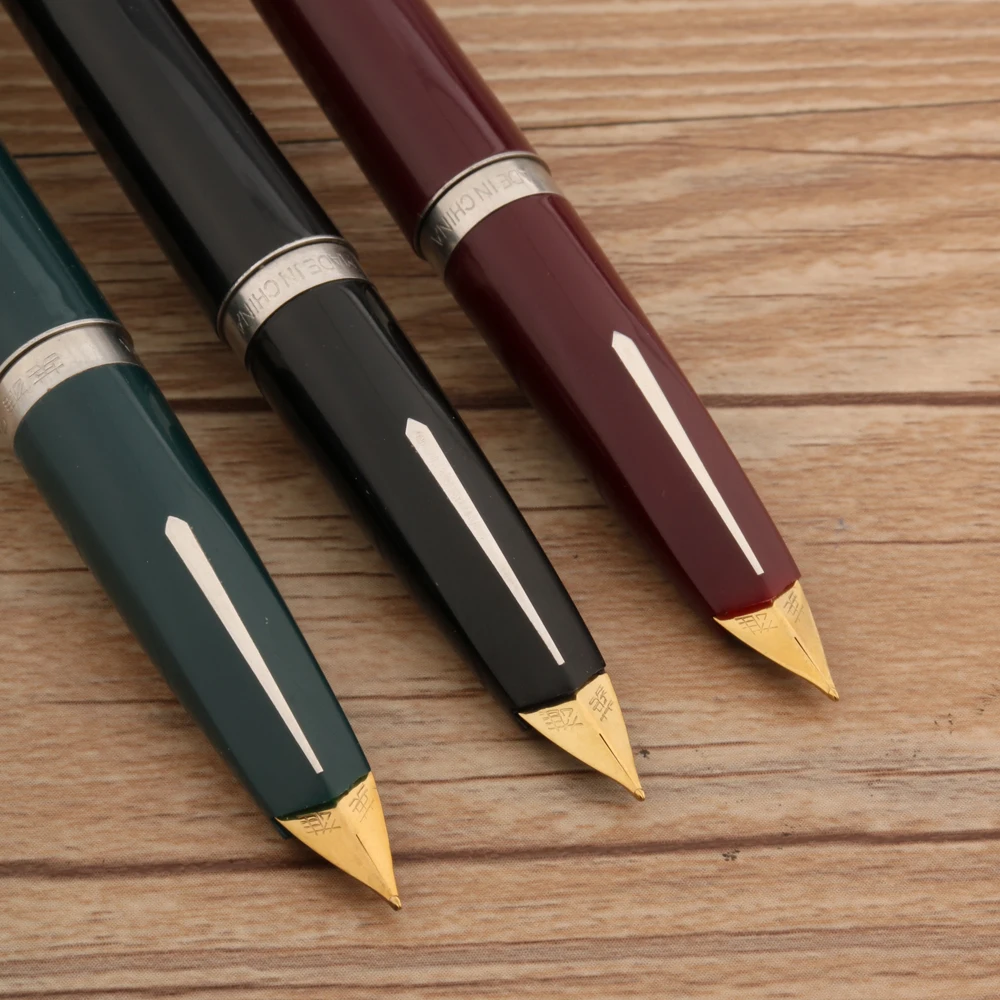 Fountain Pen Stainless Steel Retro Aircraft Duckbill Nib For School Student Office Stationery Gifts