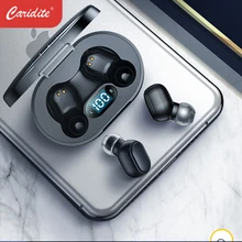 Caridite I7 TWS Bluetooth Earphone New Arrival Wireless Super Bass Stereo Headset LED Digital Display Earbuds Portable Headphone