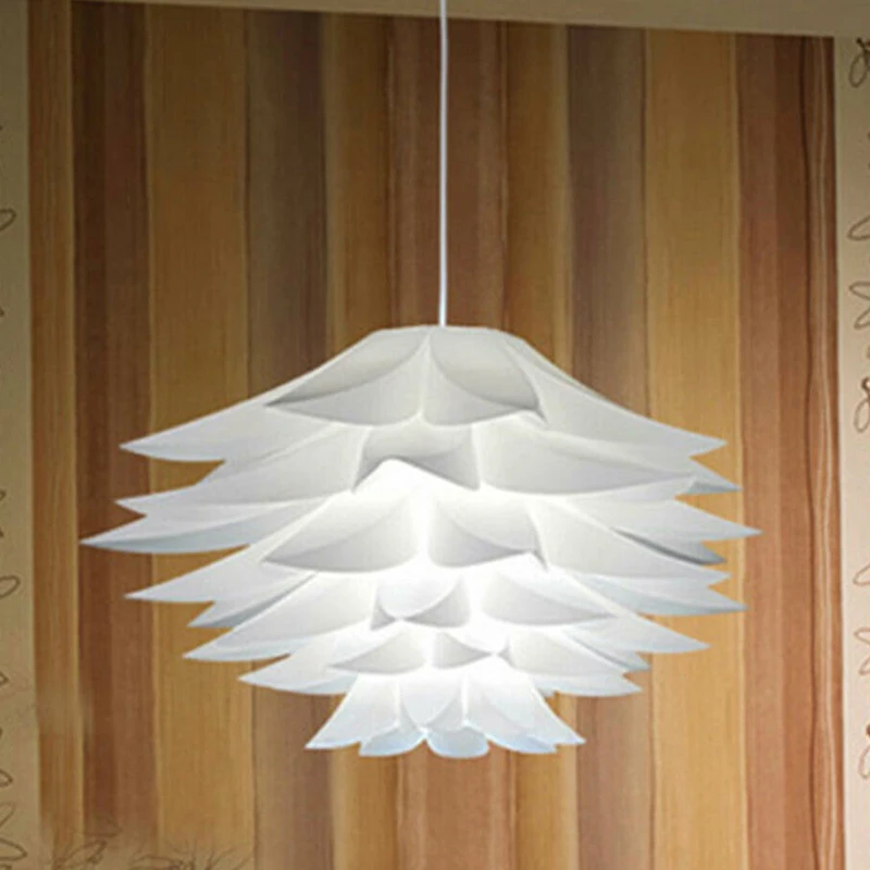 50CM Art DIY Lotus Flower Lamp Shade Chandelier E27 Light Lampshade Pendant Hanging Bedroom Home Restaurant Hotel Decor | Инструменты