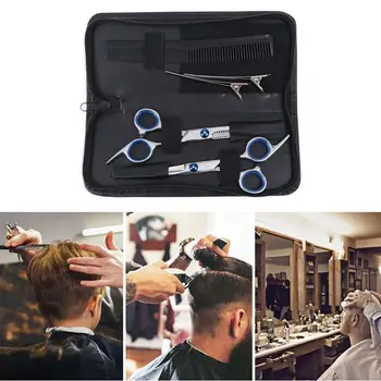 

1 Set of Hair Cutting Scissors Heavy Duty Stainless Steel Hairdressing Scissor Potable Durable Haircut Shears for Home Salon