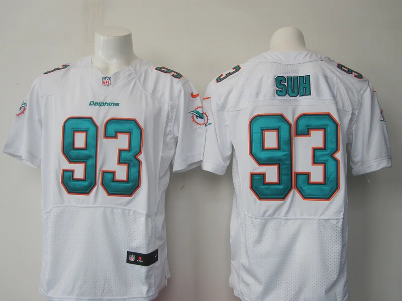 Stitiched, Майями s Cameron Wake Dan Marino DeVante Parker Dion Jarvis Landry Mike walles Ndamukong Suh Jersey - Цвет: Красный