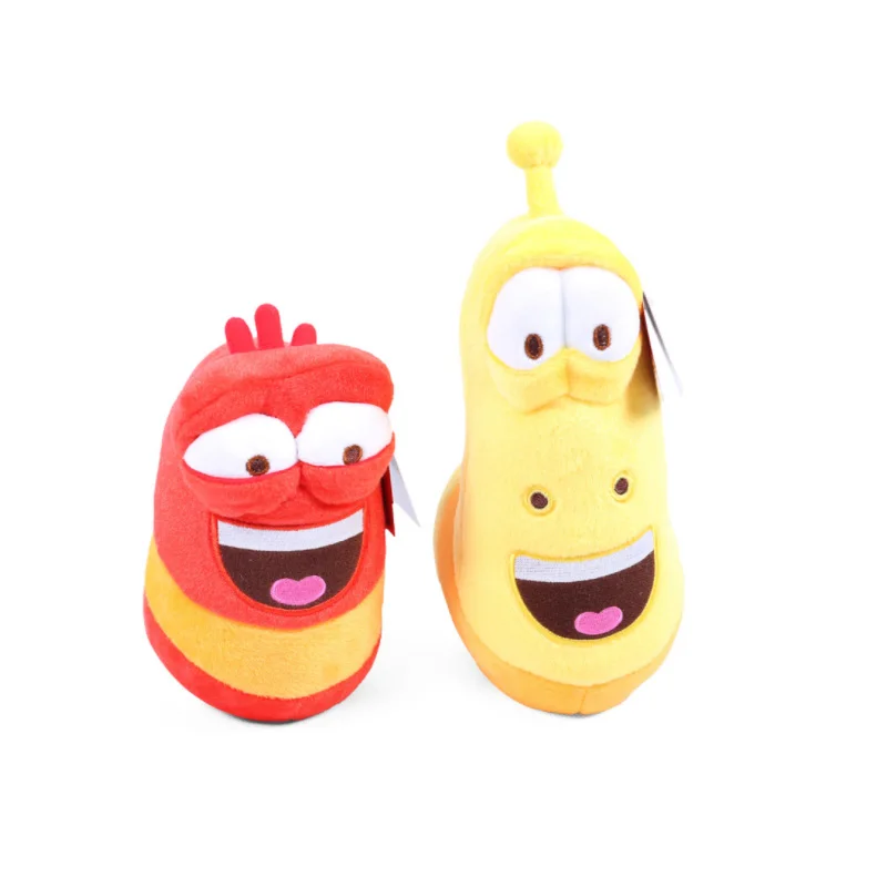 

15-17cm Insect Slug Creative Larva Plush Toys Stuffed Doll Movie & TV Cartoon Stuffed Worm Dolls Kid Girls Birthday Gift