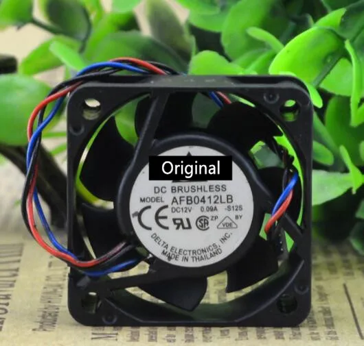 

Original 100% working AFB0412LB 40MM 4015 40*40*15MM 12V 0.09A 3-wire Server Inverter Cooling fan