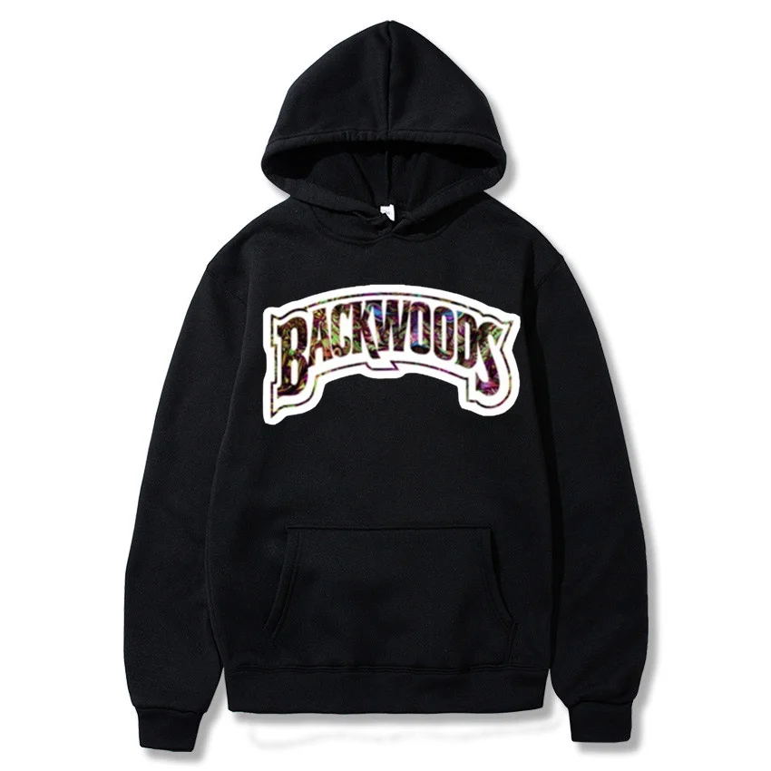 Модные мужские толстовки с капюшоном для скейтборда толстовка Backwoods уличная