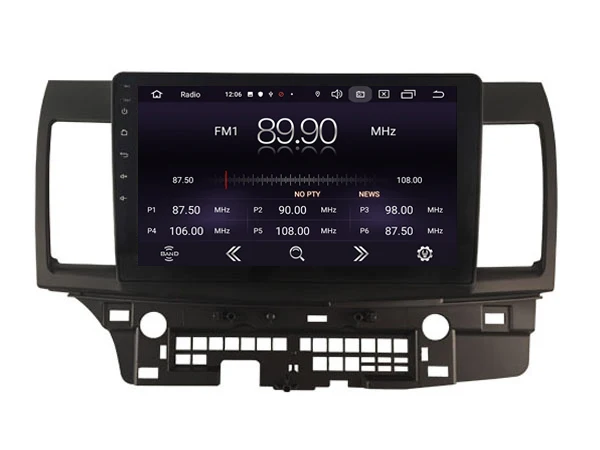 Новое поступление 10,2 дюймов Android 10,0 Автомобильный gps для Mitsubishi Lancer Автомагнитола Автомобильная Мультимедийная лента рекордер bluetooth навигация