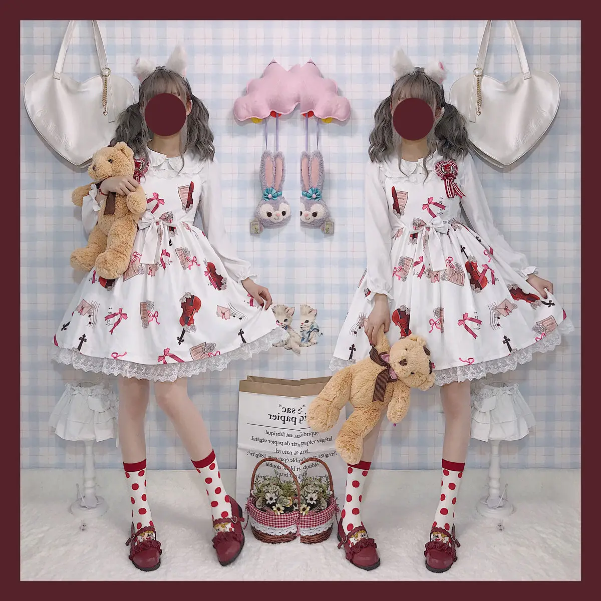 Juicy BABY Love Love Berries ベビードール Juicy BABY Love Love Berries Babydoll JSK Set by Baby, the