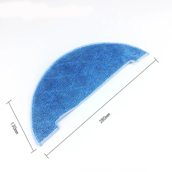 

1 Set Robot Vacuum Cleaner Parts Fabric Mop+Side Brushes+Filter Net for Chuwi Ilife A4 T4 Robotic Cleaner Side Brush Filter Set