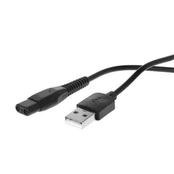 

USB Charging Plug Cable A00390 5V Electric Adapter Power Cord Charger for Philips Shavers A00390 RQ310 RQ320 RQ330RQ350 S510 S52