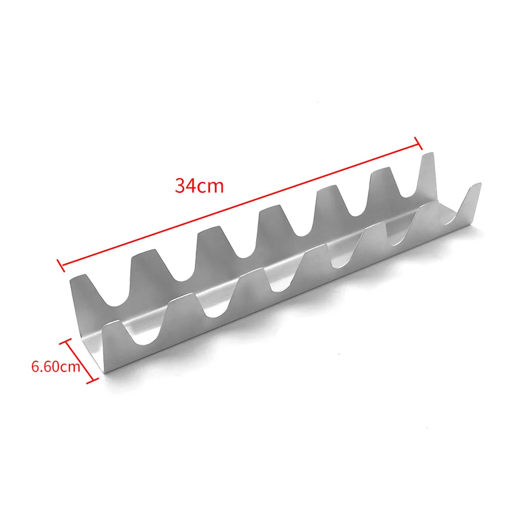 Кухня Taco подставка держатель упаковка, нержавеющая сталь Тако Стенд Лоток для духовки для мягких или твердых поверхностей Тако в обязательном порядке дома Тип Essential