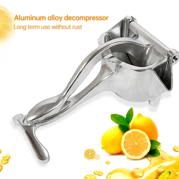 

Aluminum Alloy Manual Juicer Fruits Squeezer Orange Juicer Machine Pomegranate Juice Squeezer Fruit Pressing Lemon Sugar Juice