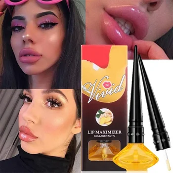 

Lip Plumper Sexy Lippen Voller Gloss Super Mollige Clear Lipgloss Hydraterende Lip Tint Glanzende Langdurige Vloeibare Lipstick