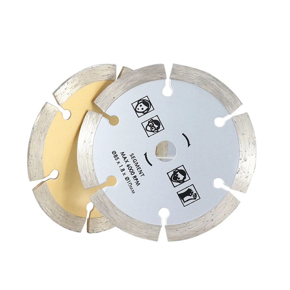 Diamond Saw Blade Diameter 85/89mm Drycut Disc For Cutting Concrete