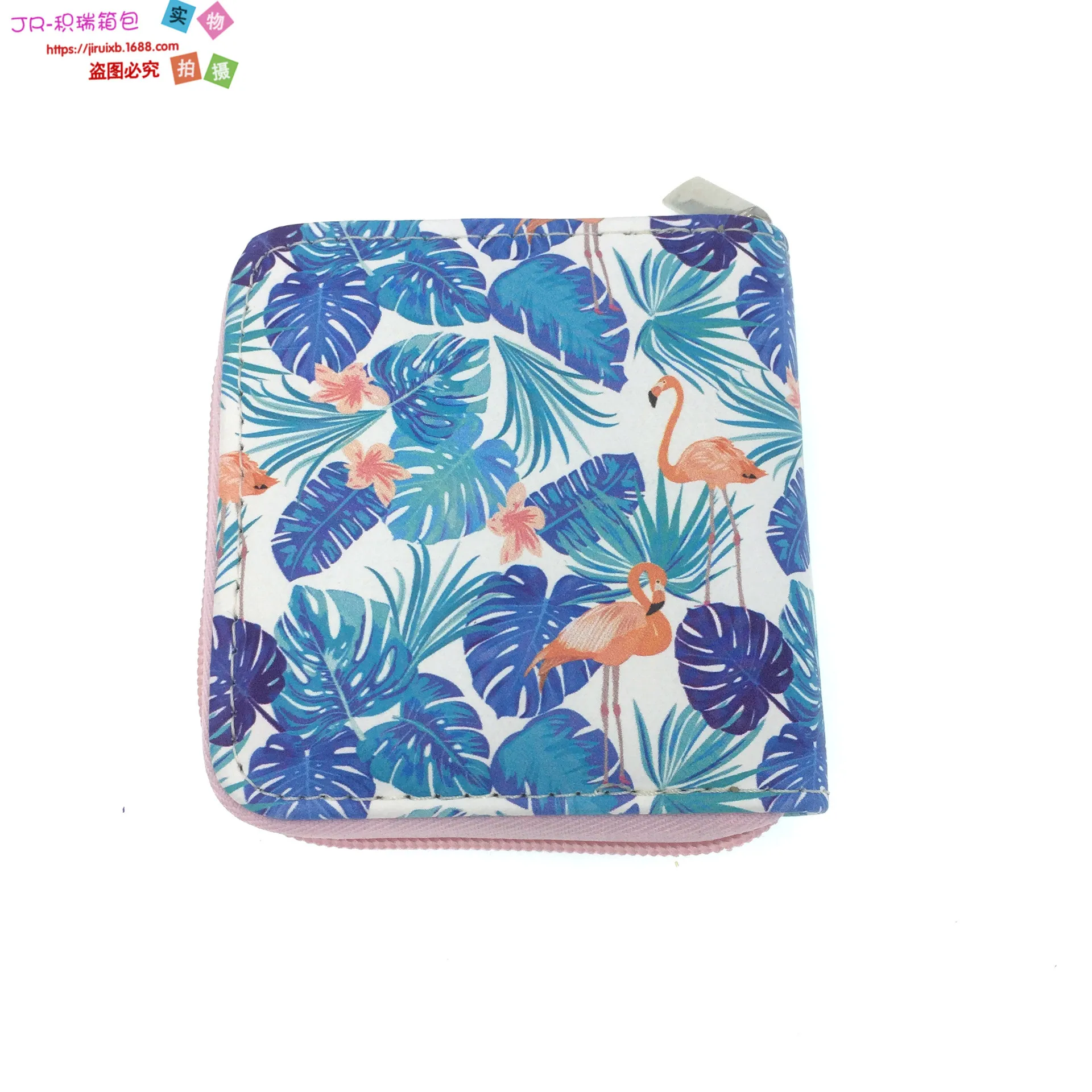 

2019 AliExpress Small Clear Digital yin hua pu Wallet Children's Bags Students Short Zipper Bag Yiwu