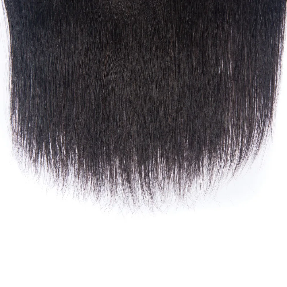 OYM волосы 13x4 прямые волосы на шнурке бразильские волосы плетение натуральный цвет 8-20 дюймов средний коэффициент не Реми человеческие волосы