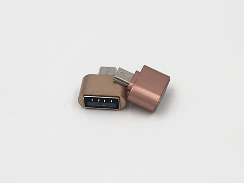 5 шт данных Портативный OTG конвертер Micro USB Мужской к USB 2,0 Женский адаптер Android телефон для Android планшет ПК