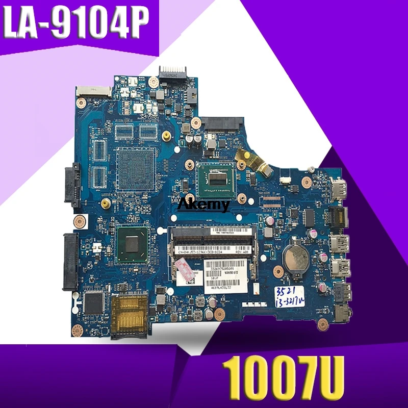 

Laptop motherboard for DELL Inspirion 15R 3521 5521 1007U PC Mainboard CN-0671DP 0671DP VAW00 LA-9104P full tesed DDR3