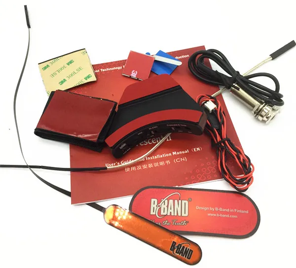 Завод+ Finland B BAND CRESCENT II акустический пикап Профессиональный B Band CRESCENT Endpin пикап и пансион