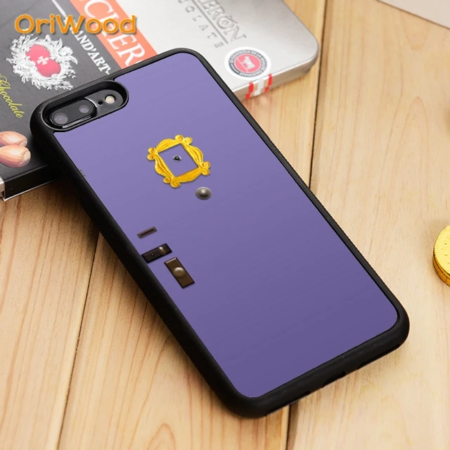 Чехол для телефона OriWood Friends TV Door Для iPhone 5 6 s 7 8 plus 11 12 13 pro X XR XS max Samsung S6 S8 S9 S10 |