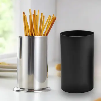 

Kitchen Storage Tube Kitchenware Makeup Brush Chopsticks Cosmetic Storage Box Tableware Drainage Holder