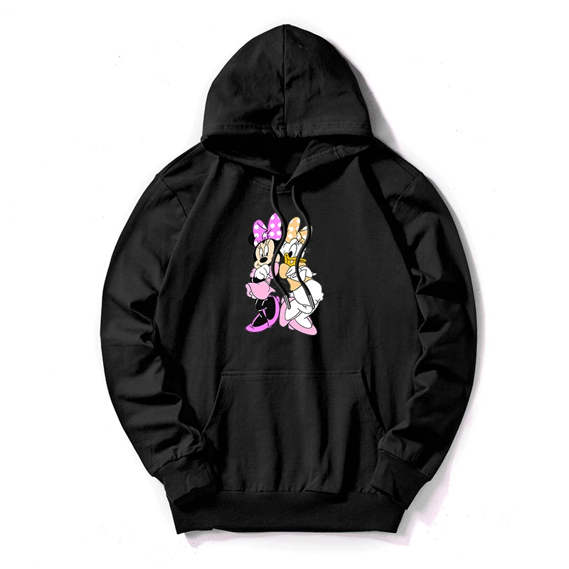 

Women Hoodies Autumn Winter Plus Size Cartoon Print Long Sleeve Pocket Pullover Hoodie Female Casual Warm Hooded Sweatshirt 2019